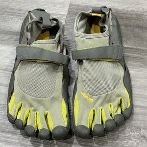 Vibram FiveFingers KSO Barefoot Shoes Men’s 48 - Gray/Lime Green